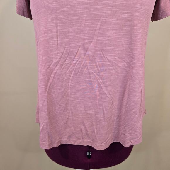 Women's Mod Ref Pink Mauve Short Sleeve Oversized Tee | Size Small - Picture 5 of 9